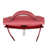 Hermès Kelly II Sellier Mini Rose Confetti Epsom Leather Palladium Hardware