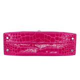 Hermès Kelly II Sellier Mini Rose Scheherazade Shiny Alligator Palladium Hardware