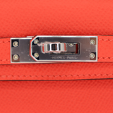 Hermès Kelly II Sellier Mini Orange Field Epsom Leather Palladium Hardware