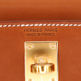 Hermès Kelly II Sellier Mini Fauve Barenia Leather Gold Hardware