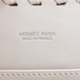 Hermès Kelly Mini Picnic White Swift Leather Palladium Hardware