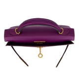 Hermès Kelly II Sellier Mini Anemone Epsom Leather Gold Hardware