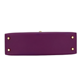 Hermès Kelly II Sellier Mini Anemone Epsom Leather Gold Hardware