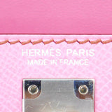 Hermès Mini Kelly II Bubblegum Epsom Palladium Hardware