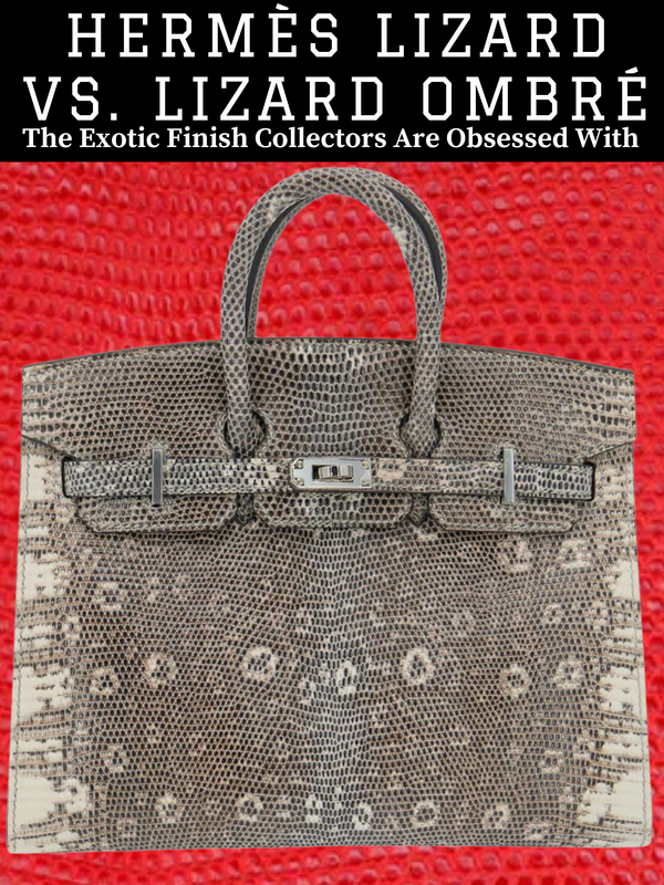 Privé Porter’s Guide To: Hermès Lizard vs. Lizard Ombré — The Exotic Finish Collectors Are Obsessed With