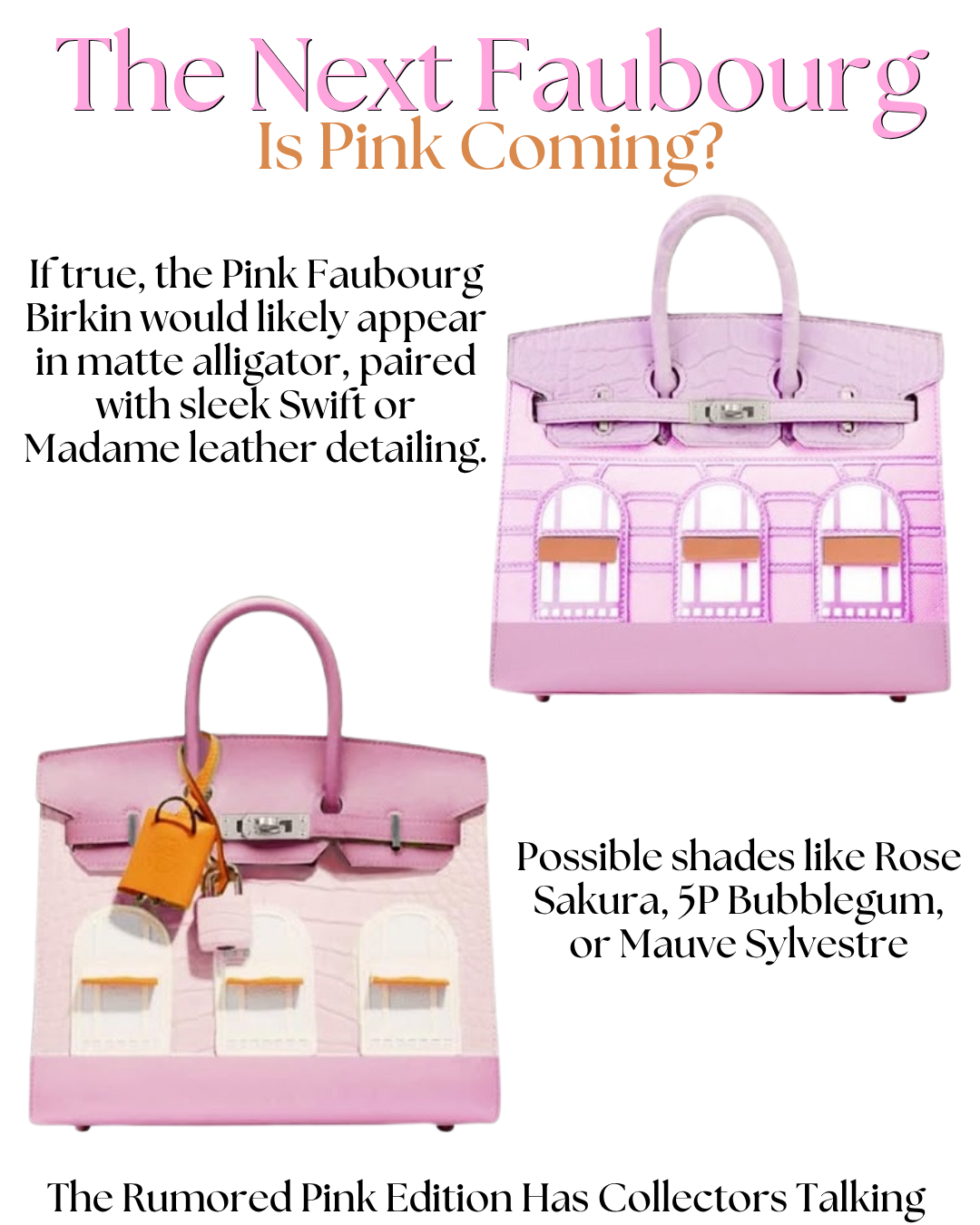 Privé Porter’s Guide To: The Next Faubourg — Is Pink Coming?