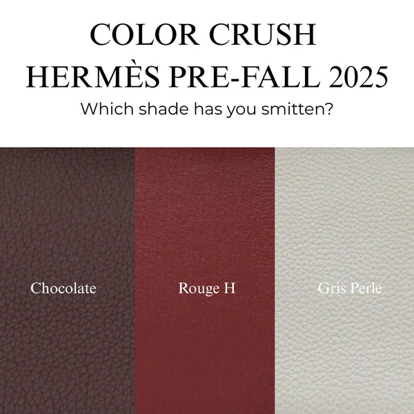 Color Crush: The Hottest Hermès Shades for Pre-Fall 2025