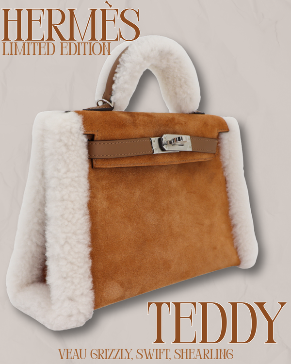 The Cozy Obsession: Hermès Teddy Kelly 35cm & Mini Bags