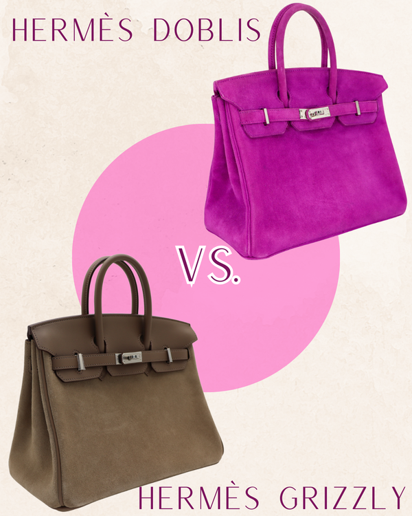 Hermès Doblis vs. Hermès Grizzly: Suede, Elevated