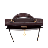 Hermès Kelly II Sellier Mini Rouge Sellier Chevre Leather Gold Hardware