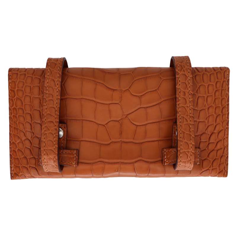 Hermès Kelly Doll Picto Rose Mexico Epsom Leather Palladium Hardware