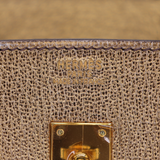 Hermès 25cm Birkin Bronze Metallic Gold Hardware