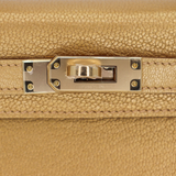 Hermès Mini Kelly II Doré Metallic Chèvre Chamkilight Permabrass Hardware