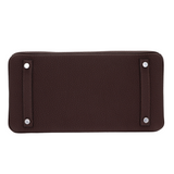 Hermès 30cm Birkin Chocolate Togo Leather Palladium Hardware