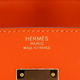 Hermès 30cm Birkin Orange Poppy Epsom Leather Gold Hardware