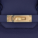 Hermès 30cm Birkin Bleu Nuit Togo Leather Gold Hardware