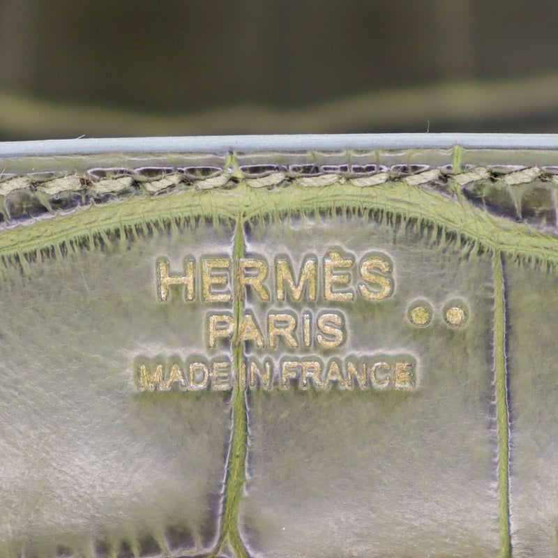Hermès 30cm Birkin Canopee Matte Niloticus Crocodile Gold Hardware
