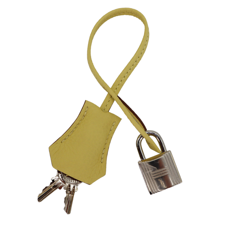 Hermès 30cm Birkin Jaune Poussin Togo Leather Palladium Hardware