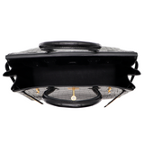 Hermès 30cm Birkin Black Matte Niloticus Crocodile Gold Hardware