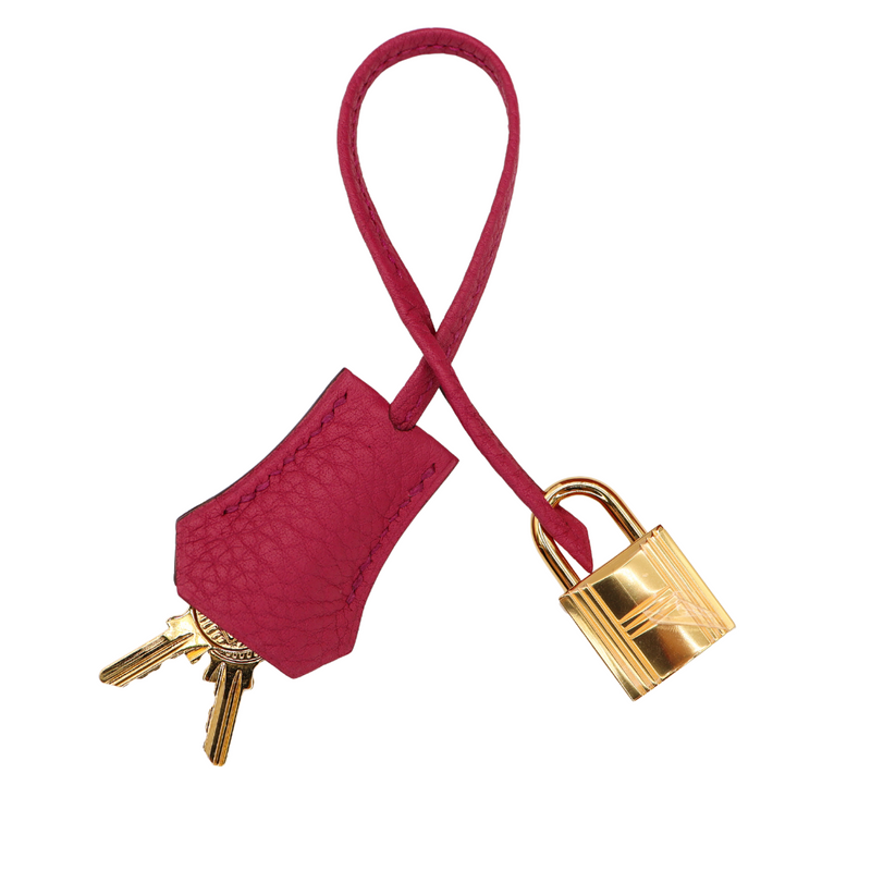 Hermès 30cm Birkin Bois de Rose Fjord Leather Gold Hardware