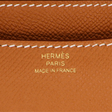 Hermès 18cm Constance Gold Epsom Leather Gold Hardware