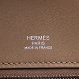 Hermès 25cm Birkin Grizzly Etoupe/Gris Caillou Palladium Hardware