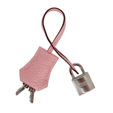 Hermès 28cm Kelly Retourne Rose Sakura Clemence Leather Palladium Hardware