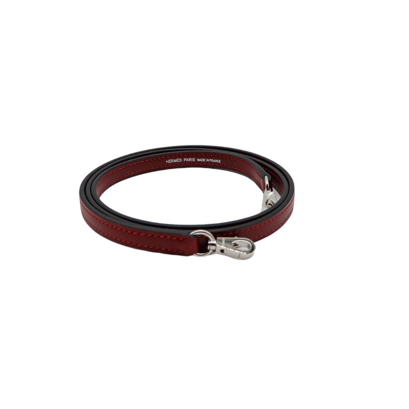 Hermès Kelly II Sellier Mini Rouge H Box Calf Leather Palladium Hardware