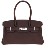 Hermès 29cm Birkin Shoulder Light Moka Evercolor Leather Palladium Hardware