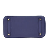 Hermès 30cm Birkin Bleu Navy Togo Leather Gold Hardware