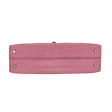 Hermès Mini Kelly II Bubblegum Matte Alligator Palladium Hardware