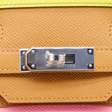 Hermès 35cm Birkin Rainbow Sunrise Epsom Leather Palladium Hardware