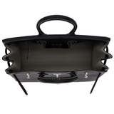 Hermès 25cm Birkin HSS Black Chèvre Leather Brushed Palladium Hardware