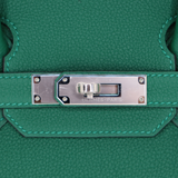 Hermès 30cm Birkin Vert Moyen Togo Leather Palladium Hardware