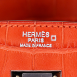 Hermès 30cm Birkin Terre Battue Matte Alligator Palladium Hardware