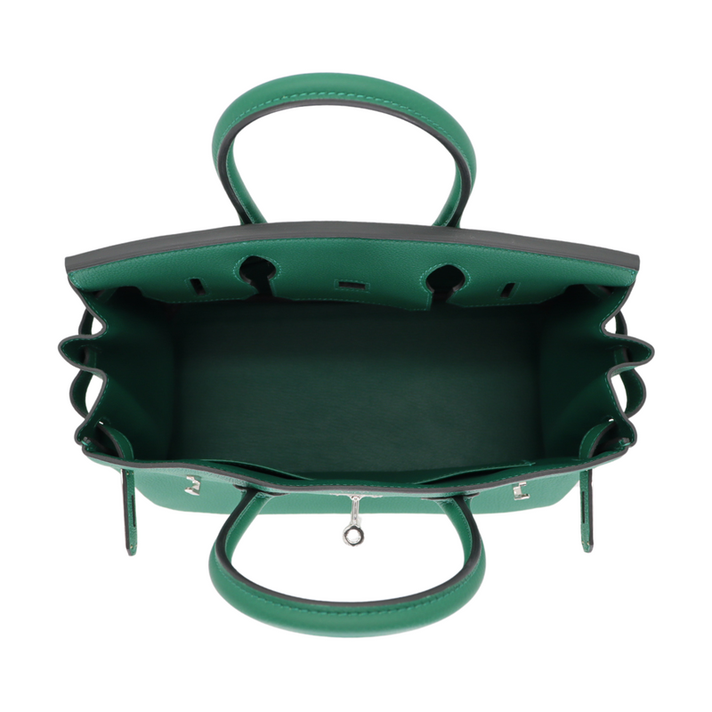 Hermès 30cm Birkin Vert Moyen Togo Leather Palladium Hardware