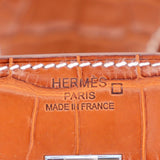 Hermès 25cm Birkin Fauve Matte Alligator Palladium Hardware