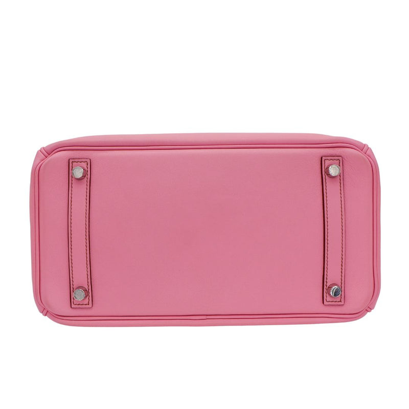 Hermès 30cm Birkin Bubblegum Swift Leather Palladium Hardware