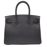 Hermès 30cm Birkin Black Epsom Leather Gold Hardware