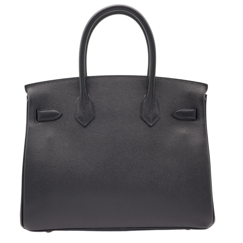 Hermès 30cm Birkin Black Epsom Leather Gold Hardware
