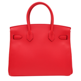 Hermès 30cm Birkin Rouge Casaque Epsom Leather Gold Hardware