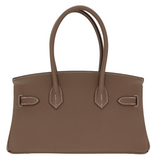 Hermès 29cm Shoulder Light Birkin Etoupe Palladium Hardware
