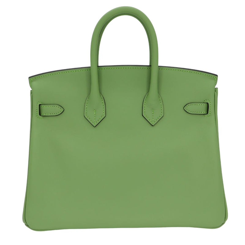 Hermès 25cm Birkin Vert Criquet Swift Leather Gold Hardware