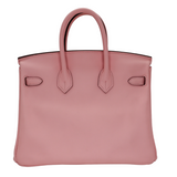 Hermès 25cm Birkin HSS Rose Sakura Swift Leather Rose Gold Hardware