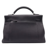 Hermès 42cm Kelly Maxi Black Togo Leather Palladium Hardware