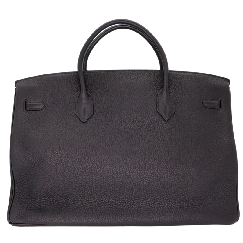 Hermès 45cm Birkin Black Togo Leather Palladium Hardware