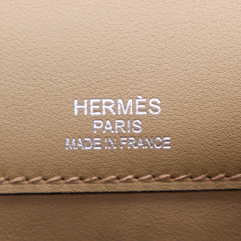 Hermès 42cm Kelly Maxi Beige Marfa Grizzly Palladium Hardware