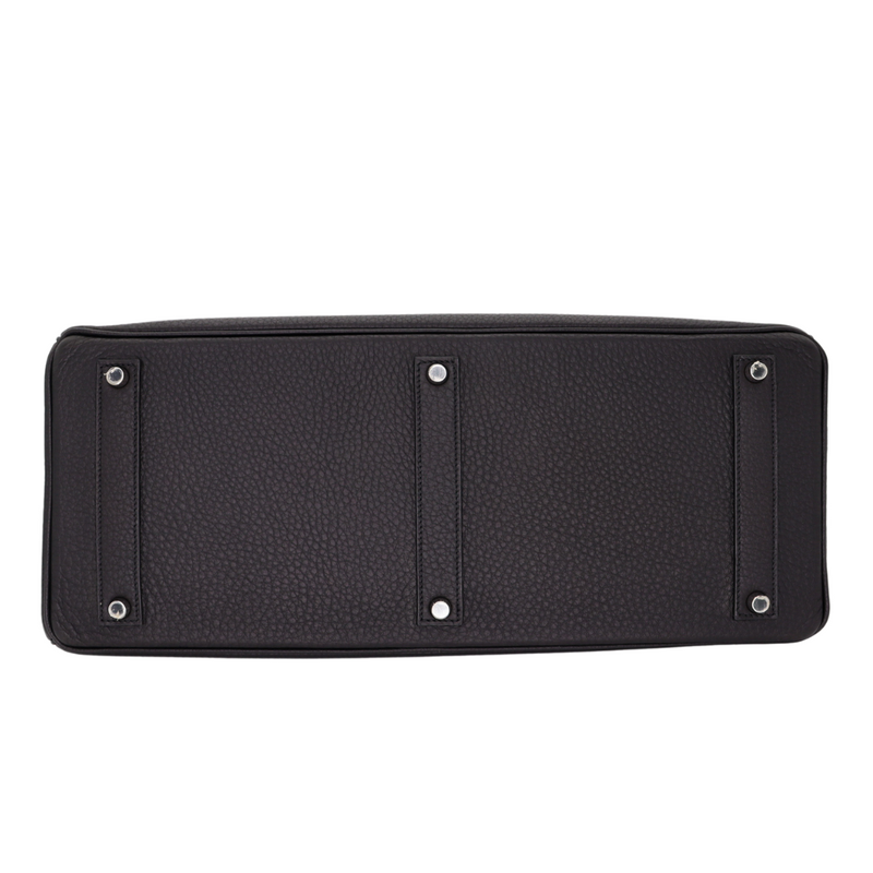 Hermès 45cm Birkin Black Togo Leather Palladium Hardware