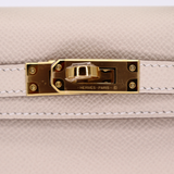 Hermès Kelly II Sellier Mini Craie Epsom Leather Gold Hardware