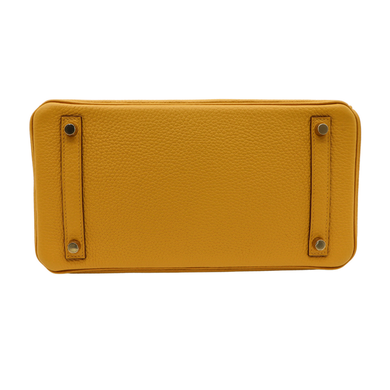 Hermès 30cm Birkin Ambre Togo Leather Gold Hardware